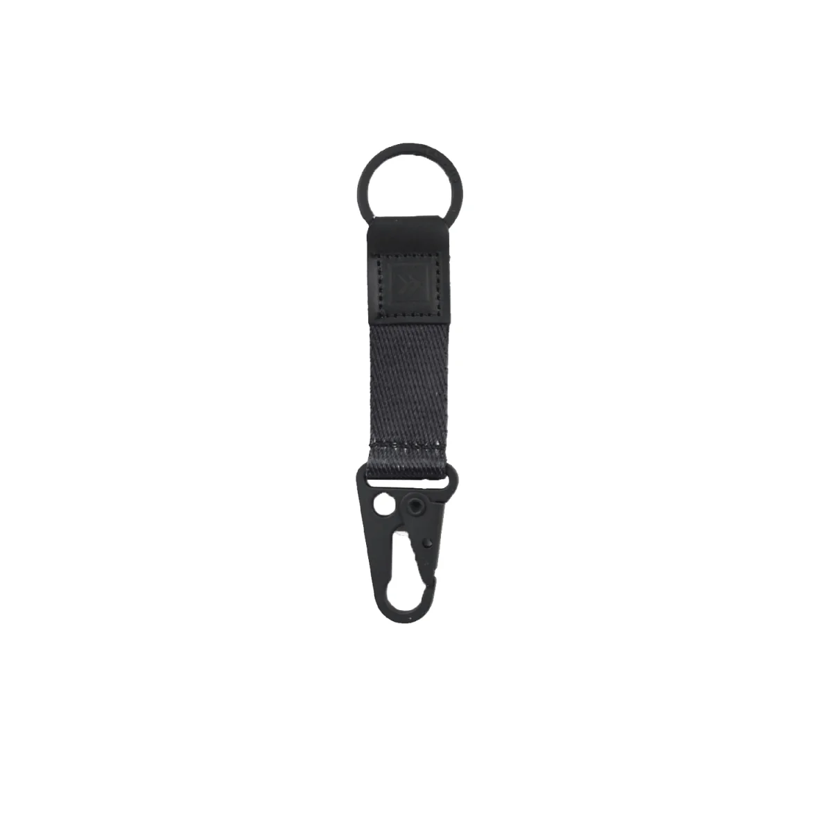 Thread Keychain Clip Black
