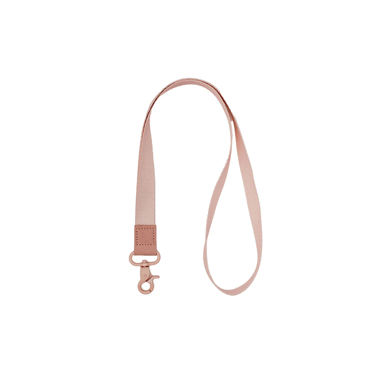 Thread Neck Lanyard Rose Dust