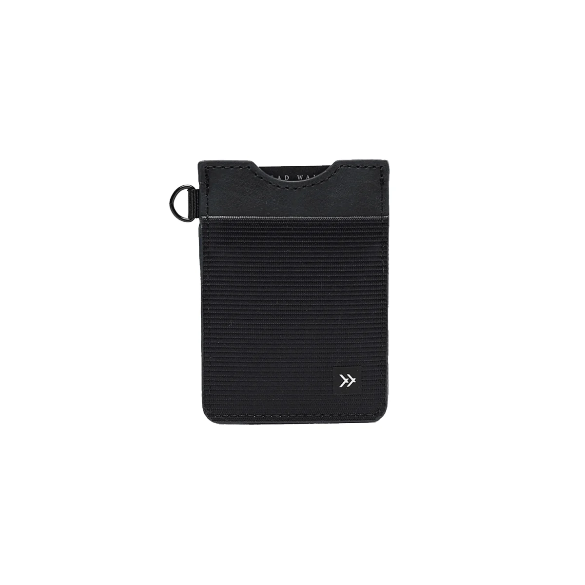 Thread Vertical Wallet Black