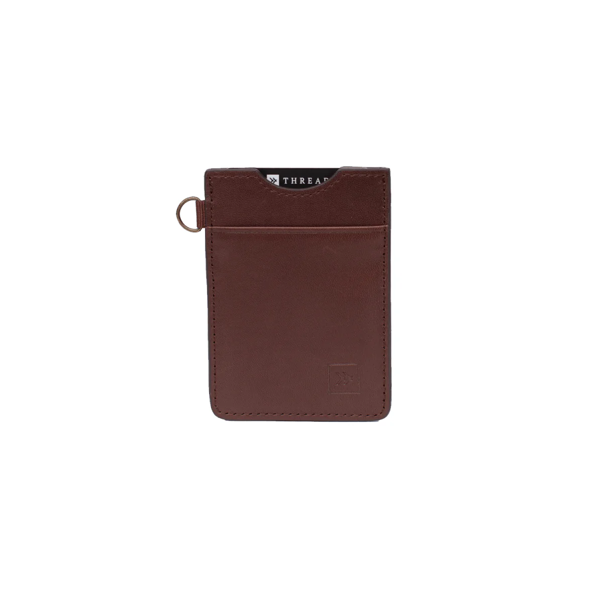 Thread Vertical Wallet Chocolate