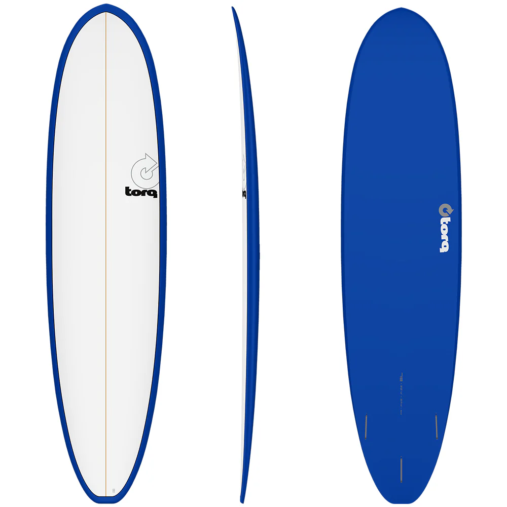 Torq Mod Fun TET Surfboard Pinline Blue 7'6"
