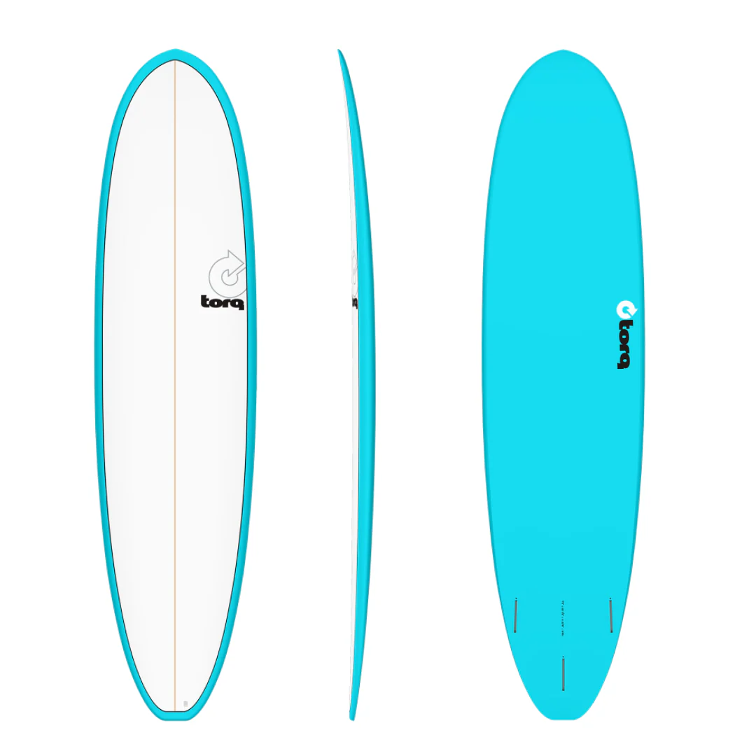 Torq Mod Fun TET Volume Plus Surfboard Pinline Denim/White Deck 7'8"