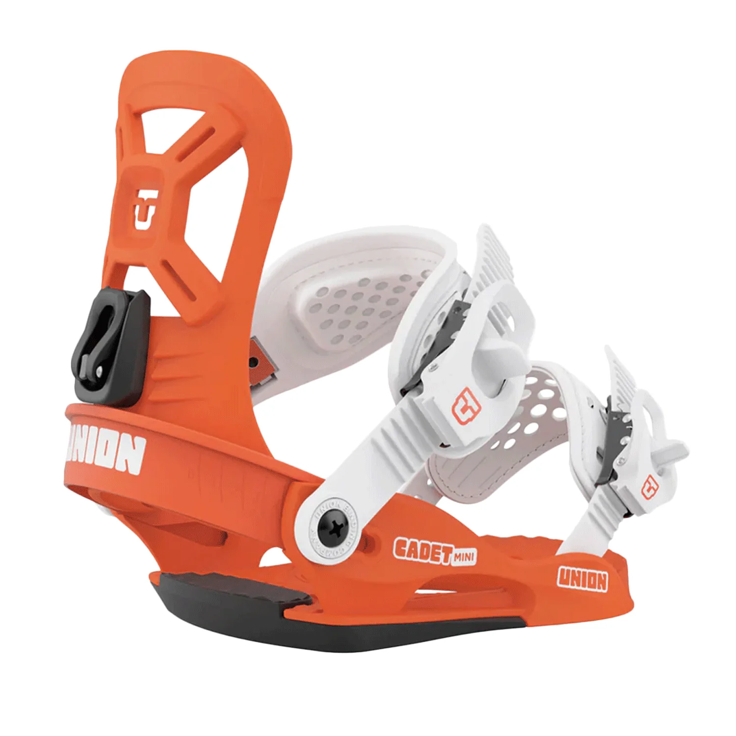 Union Kid's Cadet Mini Snowboard Bindings 2024 Flame Orange