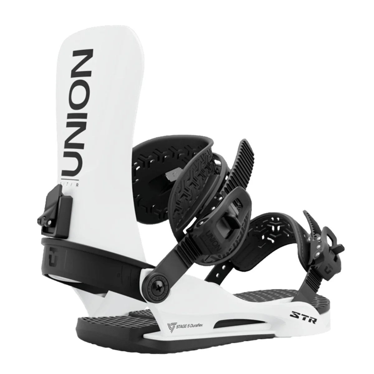 Union Men's STR Snowboard Bindings 2025 White