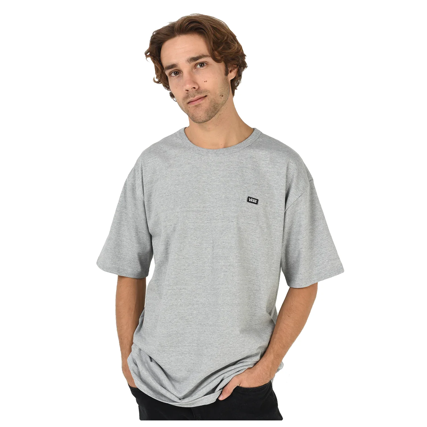 Vans Men's Off The Wall S/S T Shirt Athletic Heather