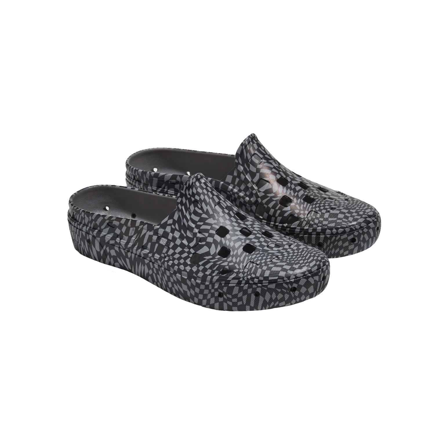 Vans Slip-On Mule TRK Sandal Surf Essentials Black/Black/Grey