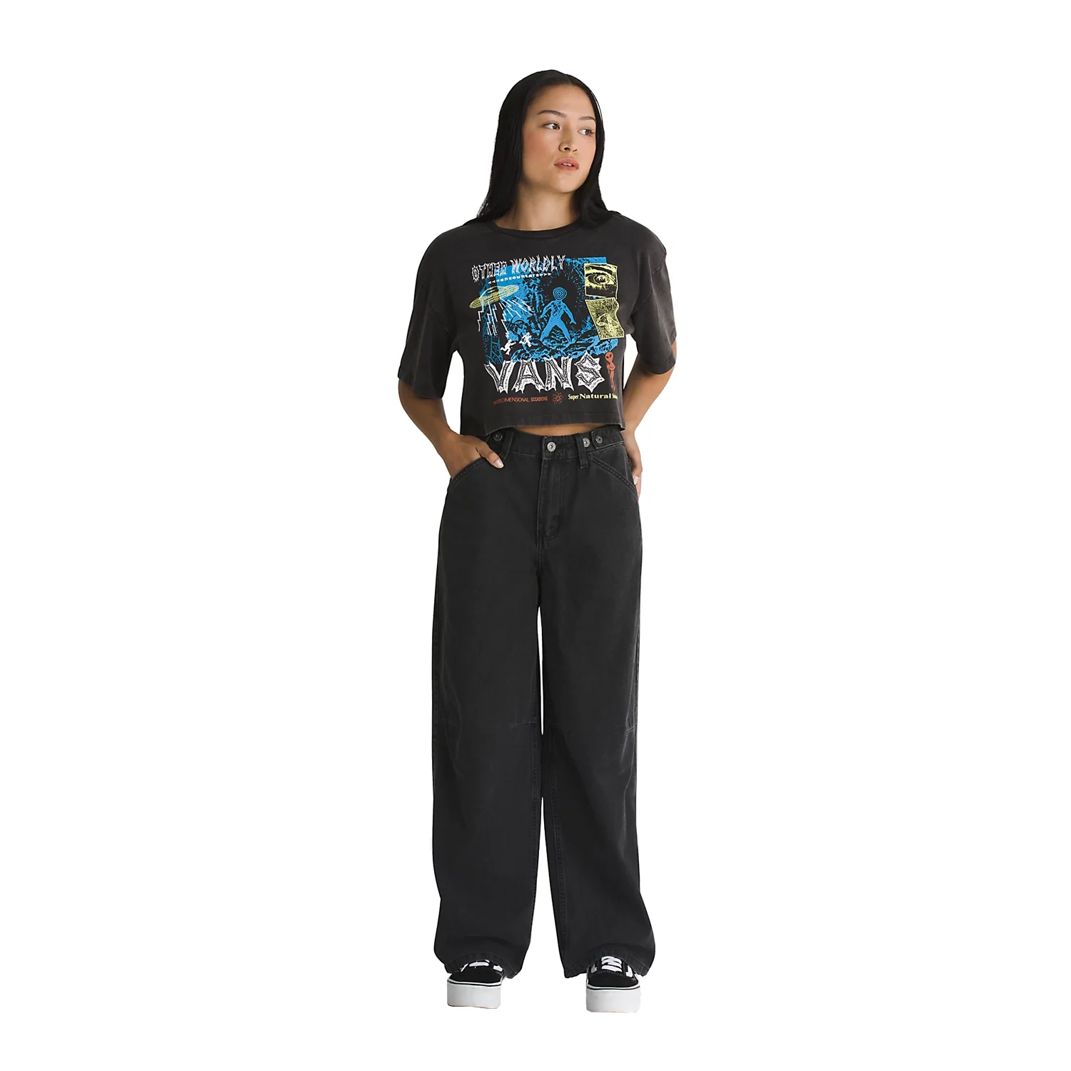 Vans Women's Curbside Pant Black