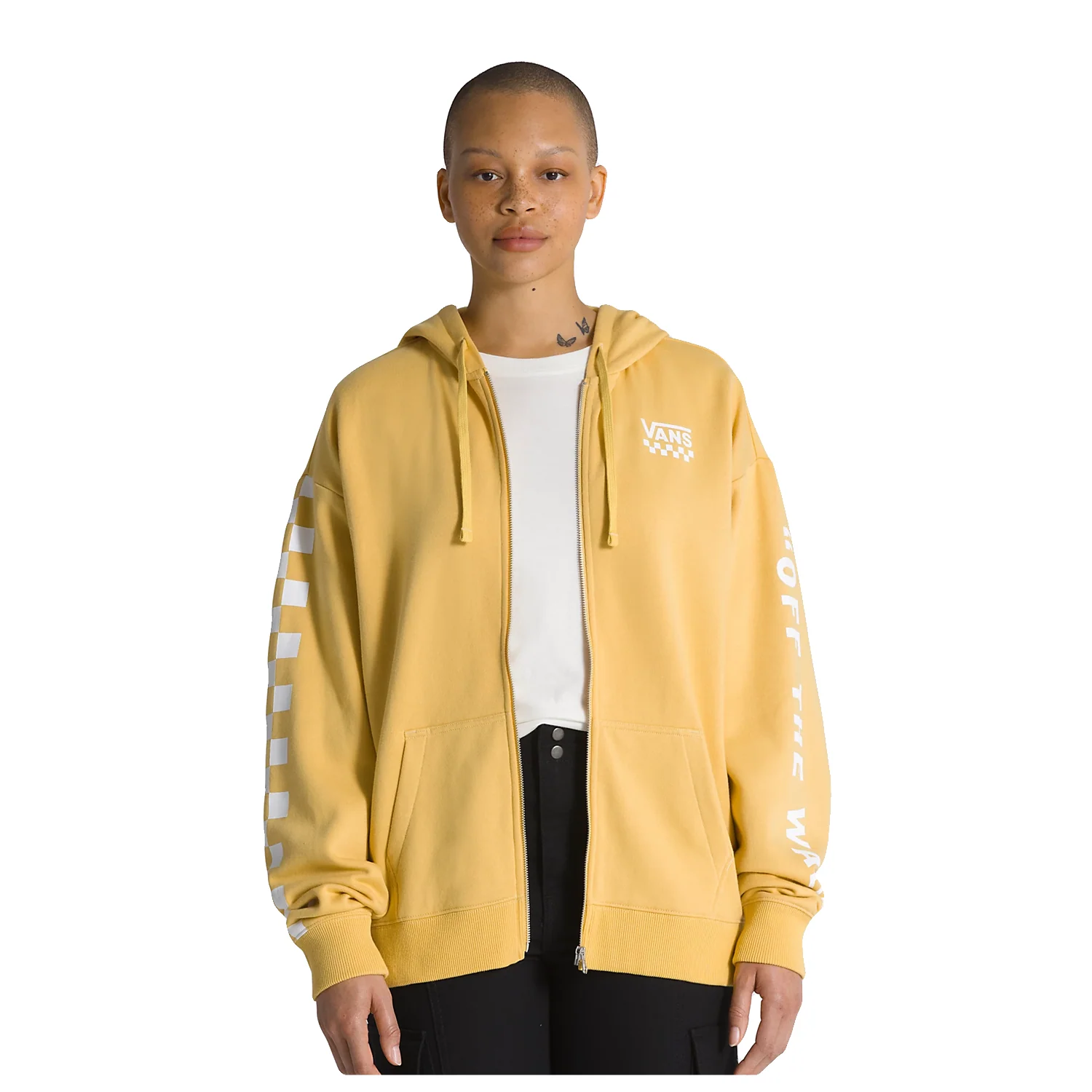 Vans Women's Extra Fun Oversized Hoodie Ochre