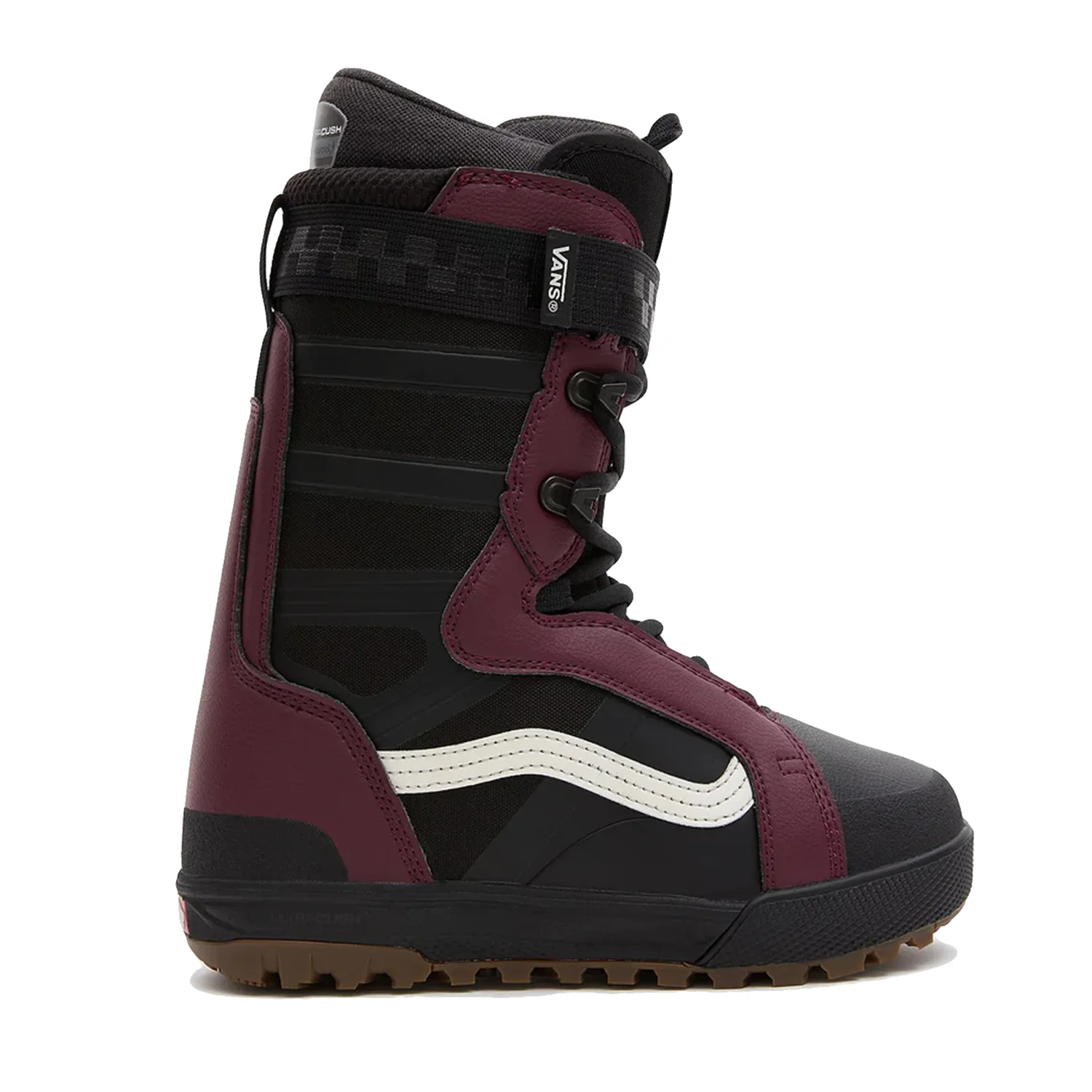 Vans Women's Hi-Standard Pro x Jill Perkins Snowboard Boots 2024 Black/Burgundy