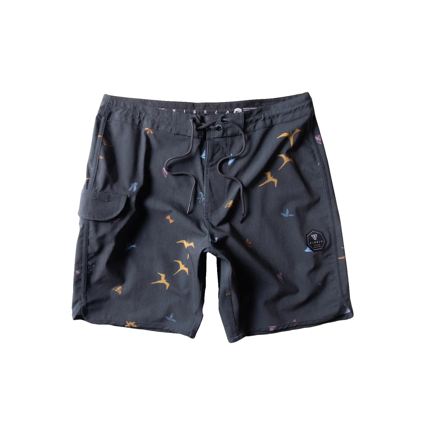 Vissla Men's Miyashiro Island Stargazer 18.5" Boardshort Phantom