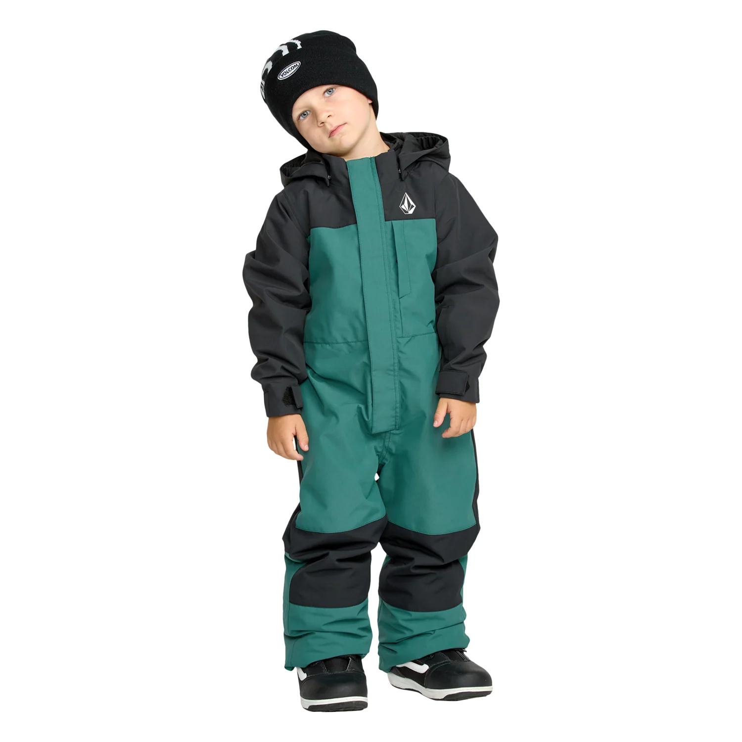 Volcom Kids Little Flurry One Piece 2026 Atlantic Deep