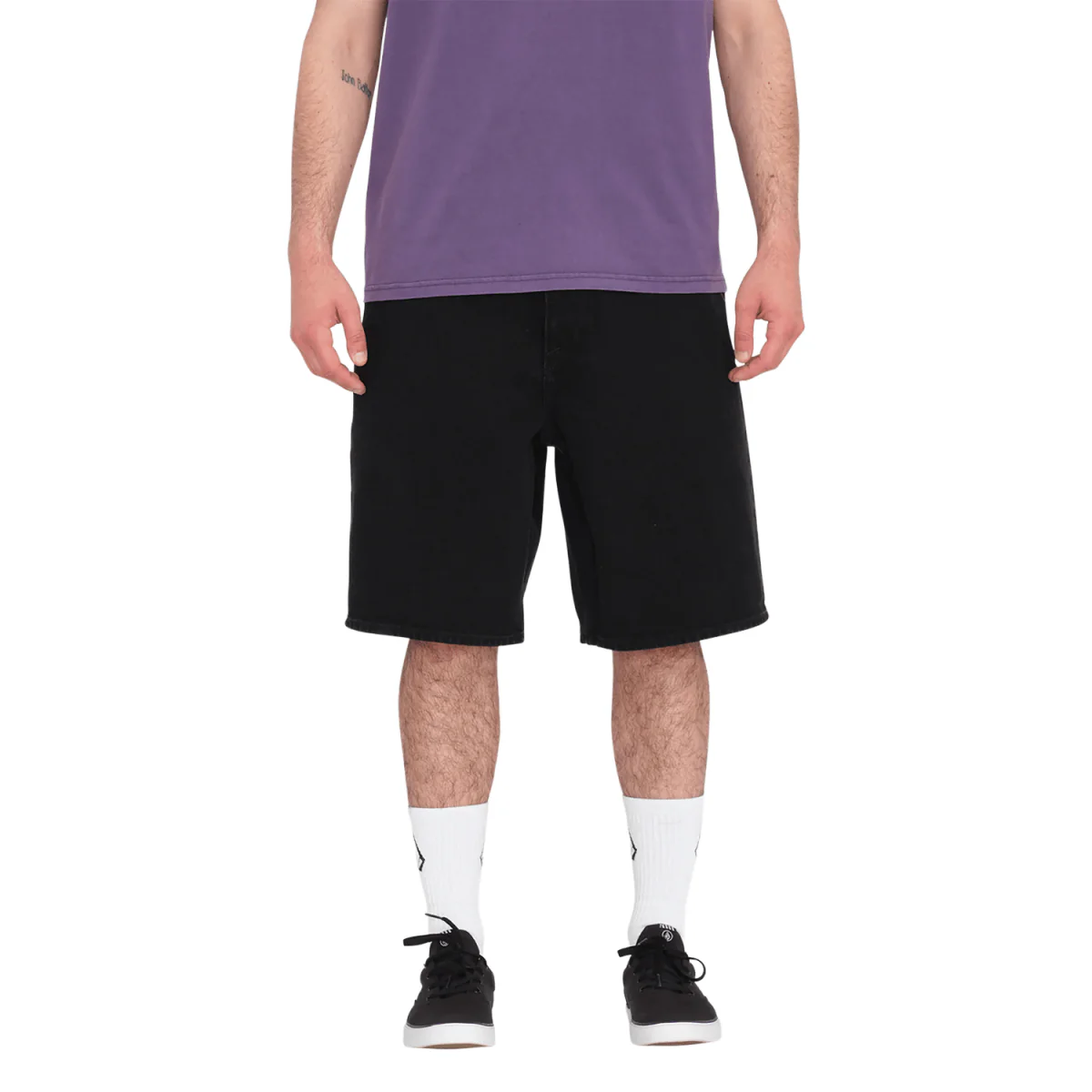 Volcom Men's Billow Denim Short New Black
