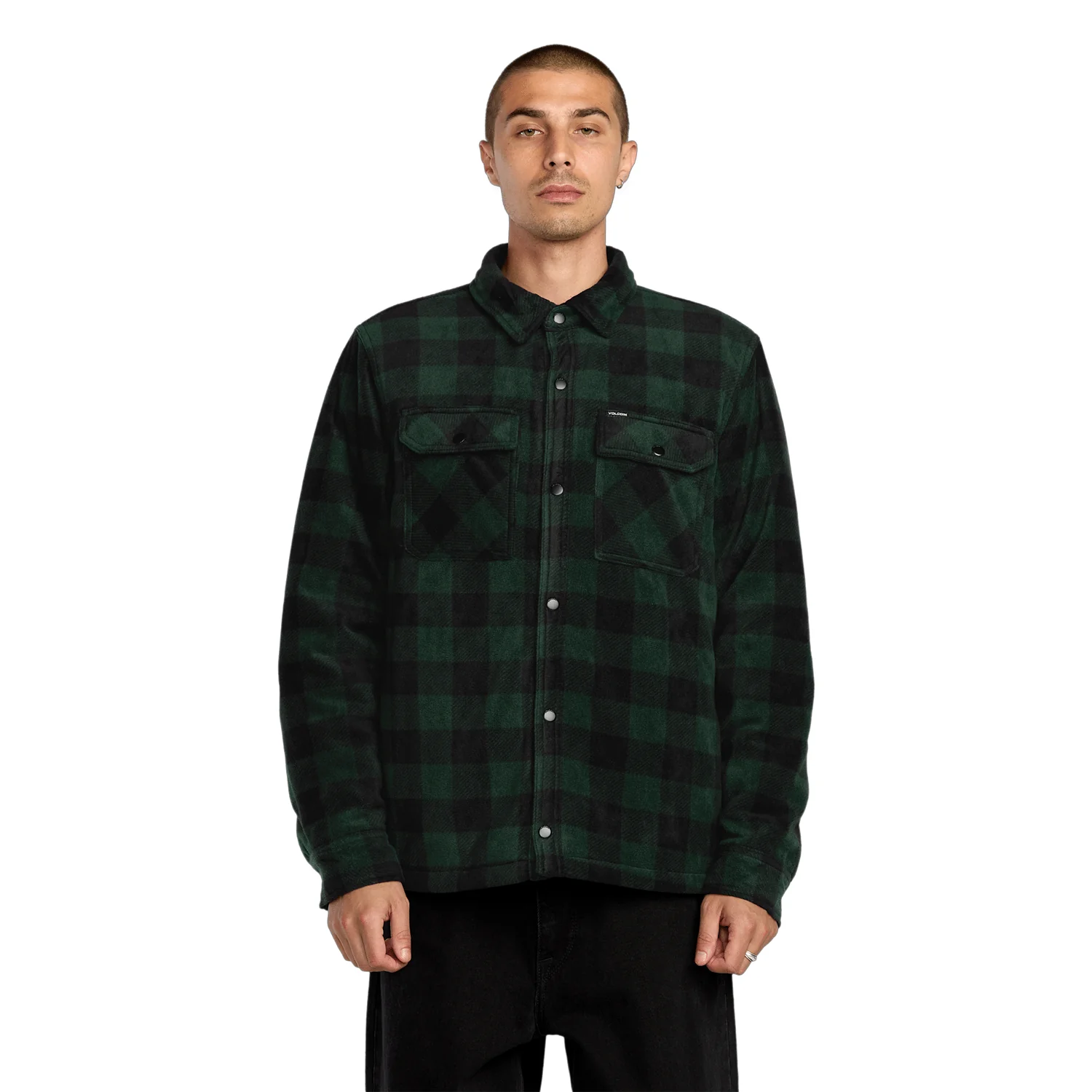 Volcom Men's Bowered II Lined Fleece Scarab