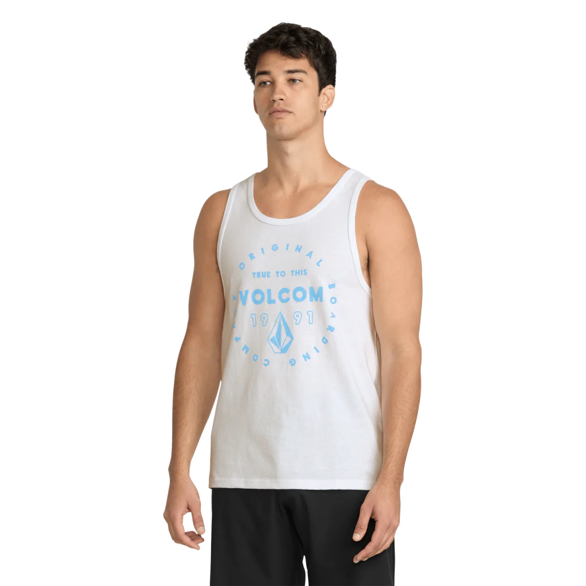 Volcom Men's Mortis Tank White