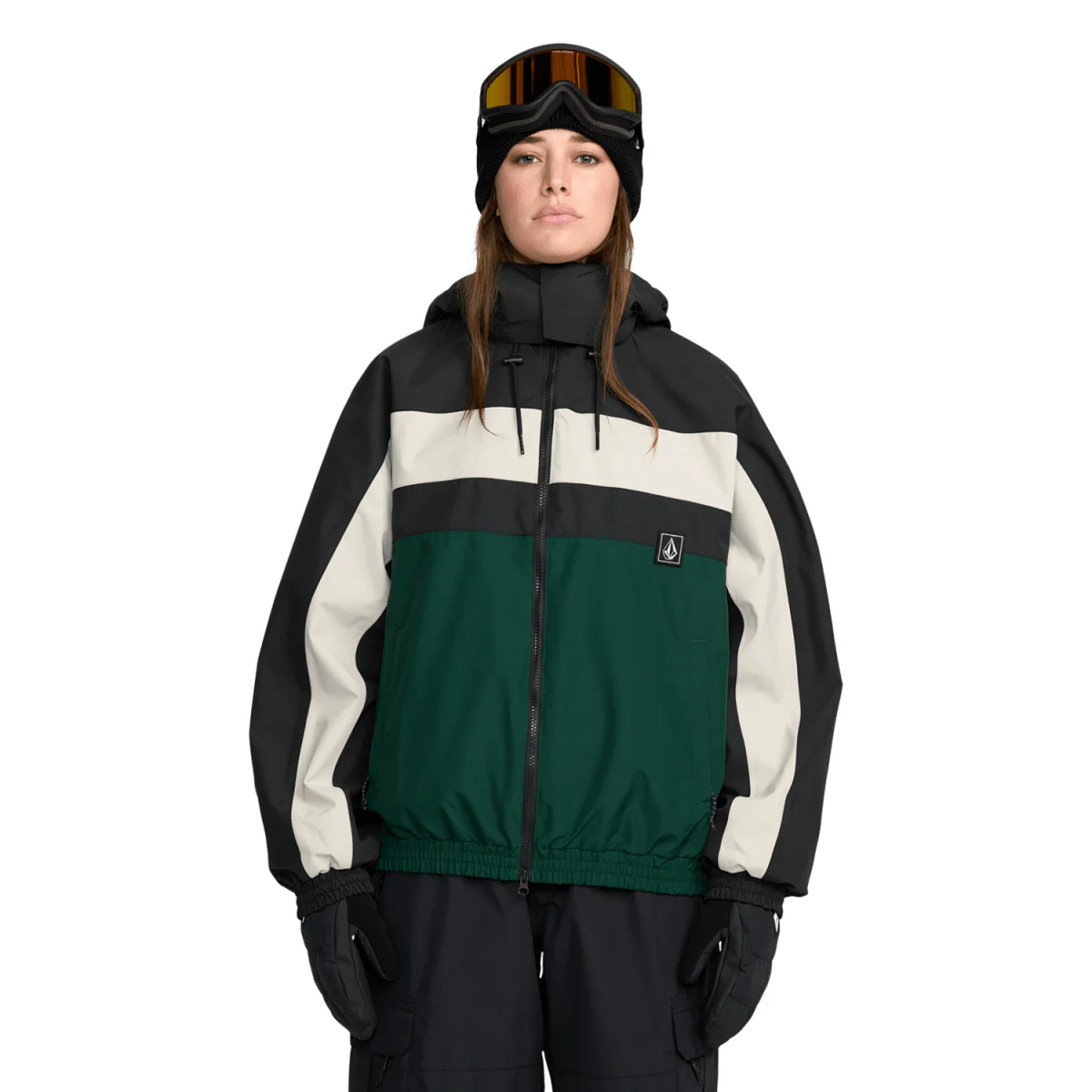 Volcom Women's DLM Jacket 2026 Black Green