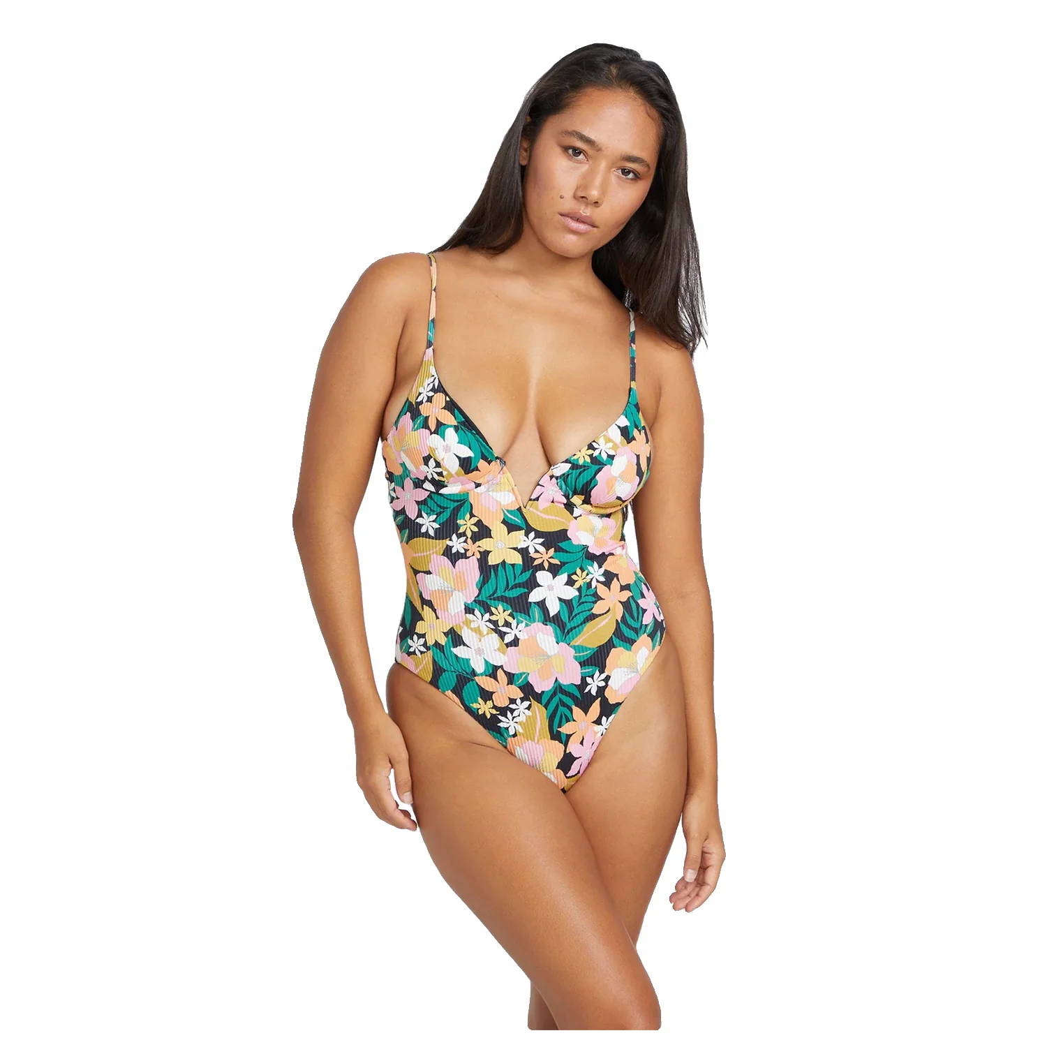 Volcom Women's Had Me At Aloha One Piece Multi