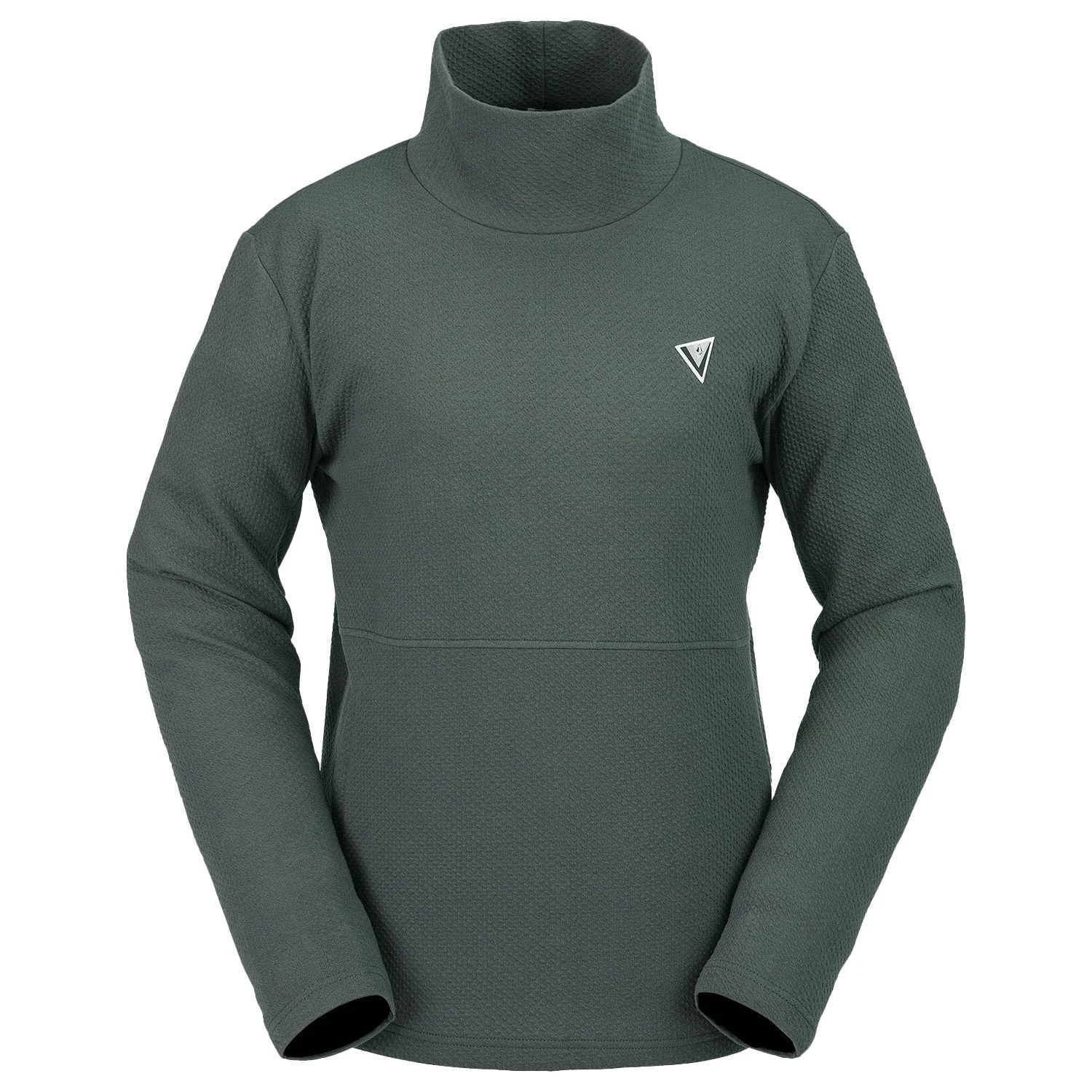 Volcom Women's Tech Pullover Fleece Sweater Eucalyptus