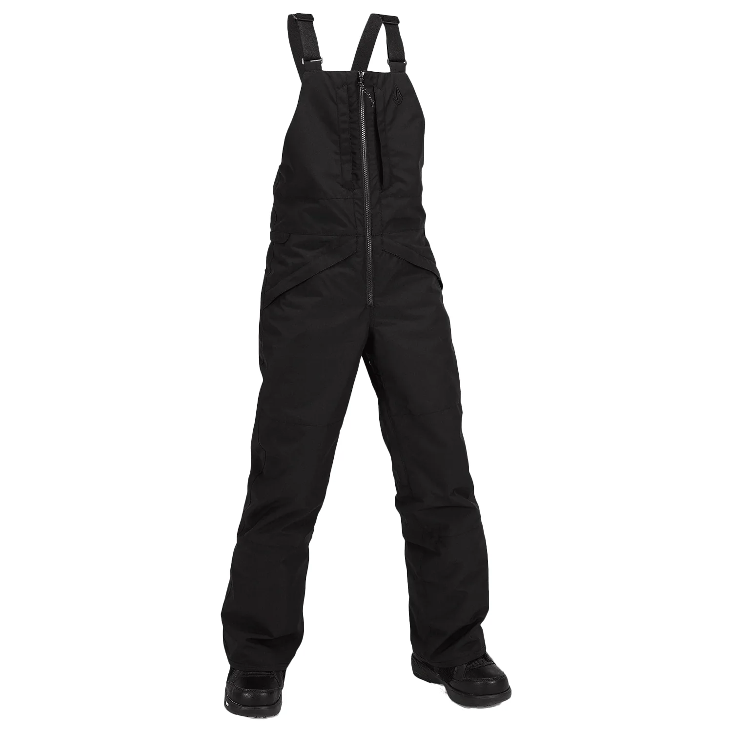 Volcom Youth Barkley Insulated Overall Bib Pant 2024 Black