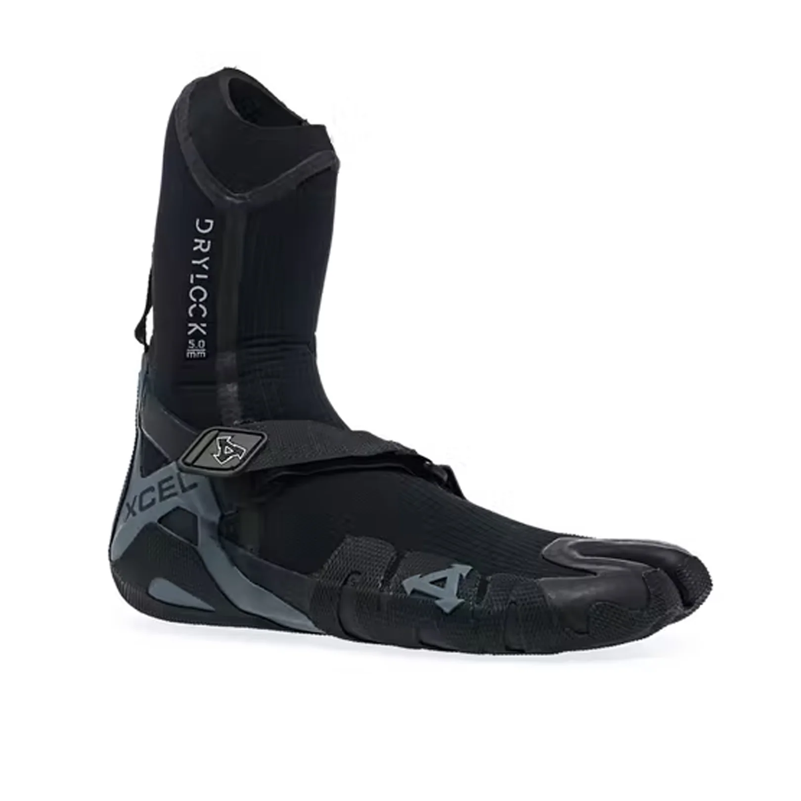 Xcel Drylock Split Toe Surf Boots 5mm Black-Grey
