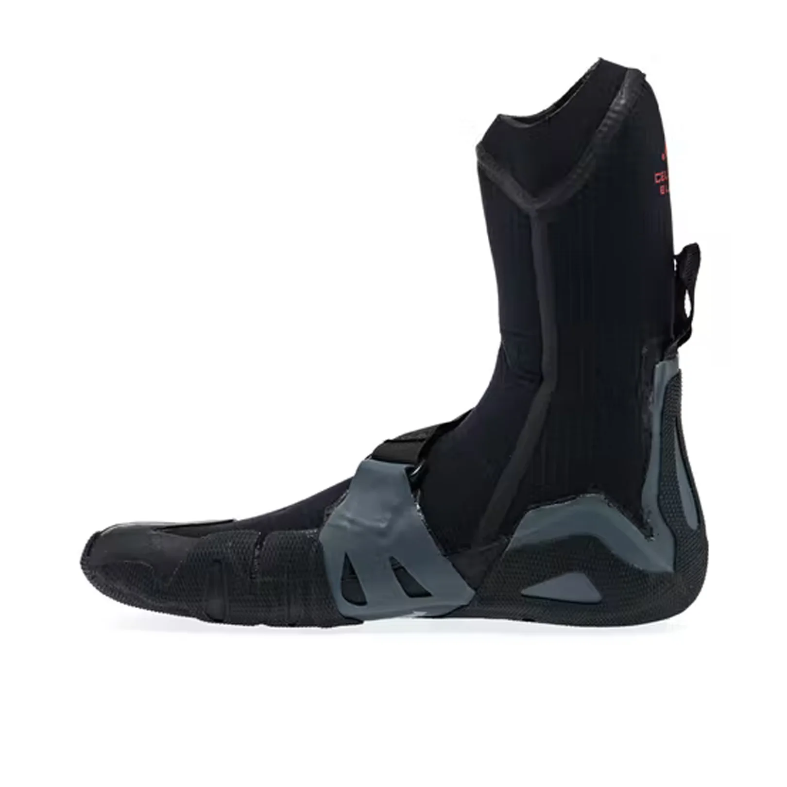 Xcel Drylock Split Toe Surf Boots 5mm Black-Grey - Image 2