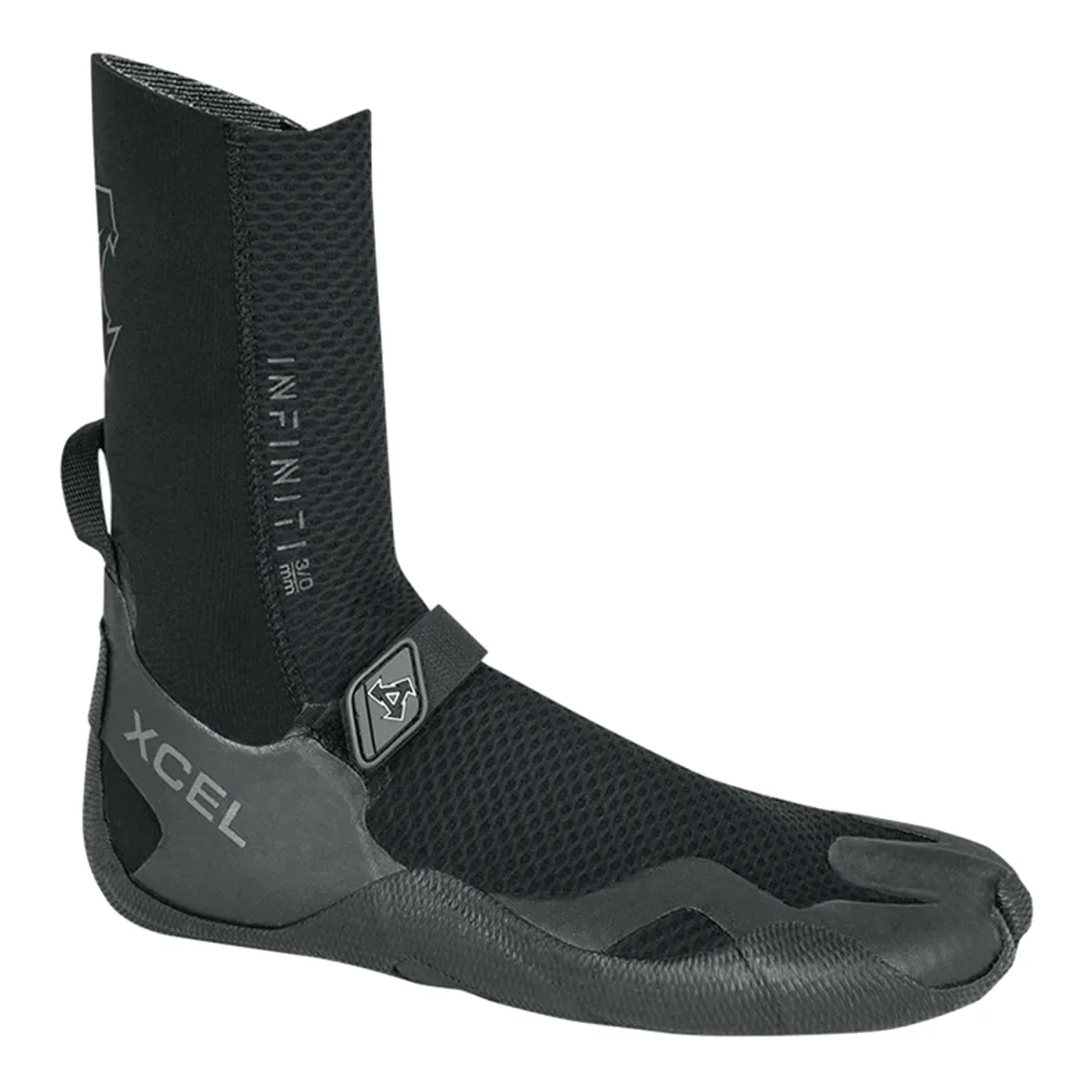 Xcel Infiniti Round Toe Surf Boot 5mm Black