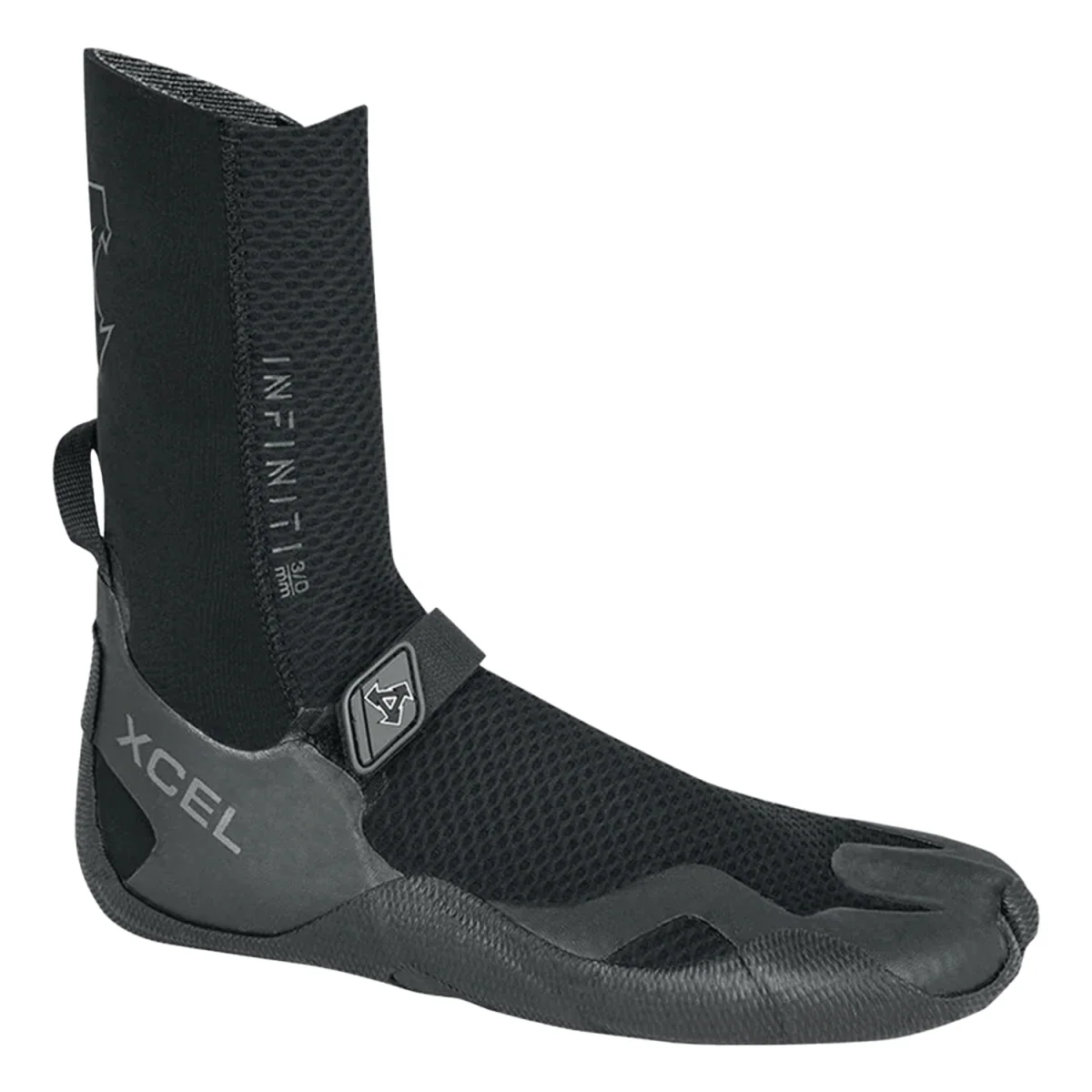 Xcel Infiniti Round Toe Surf Boot 8mm Black