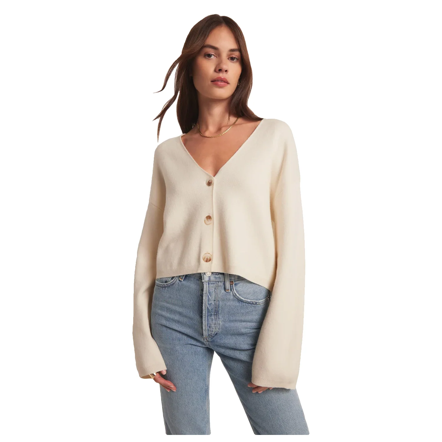 Z Supply Women's Estelle Cardigan Sandstone